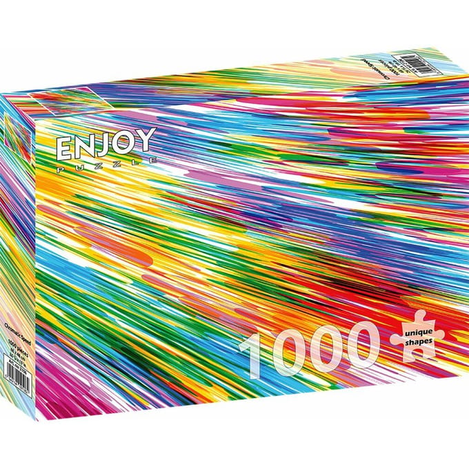 Enjoy Puzzle legpuzzel Chromatic Speed - 1000 stukjes kleurrijk.