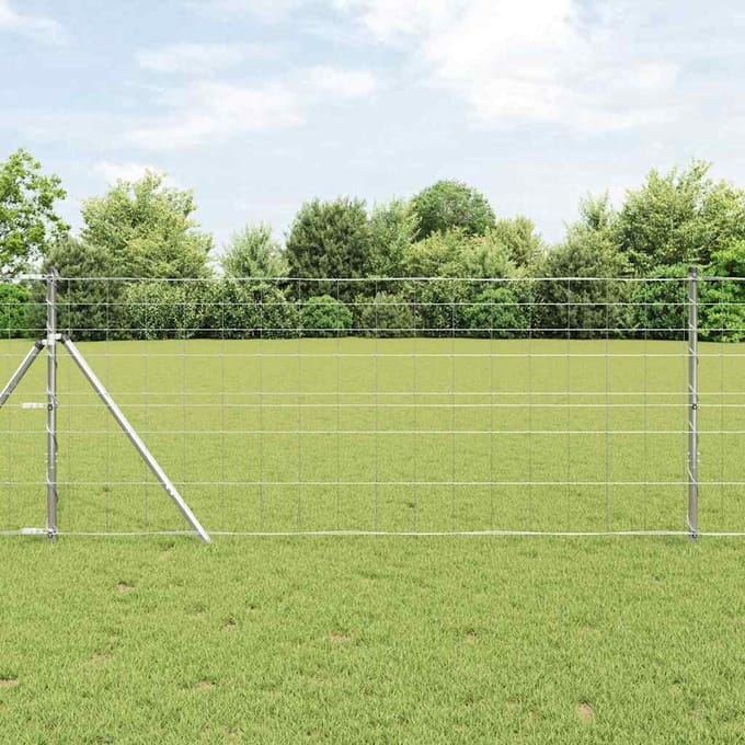 vidaXL - Grond - Fix - Gelast - Draadhek - 50 - x - 1 - m - Gegalvaniseerd - staal - Mesh