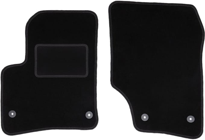 Voormatten zwart voor: Porsche Cayenne I SUV (2002-2010)