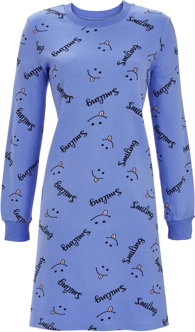 Ringella – Happy Look – Nachtkleed – 5511029 – Milky Blue – Maat 42