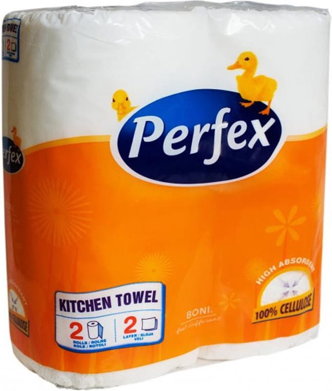 Perfex Keukenpapier 2-Laags 2 Rollen