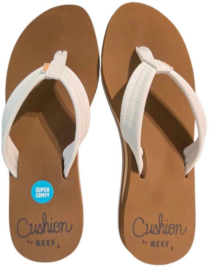 Reef Cushion Breeze Slippers - Dames - Wit - Maat 44
