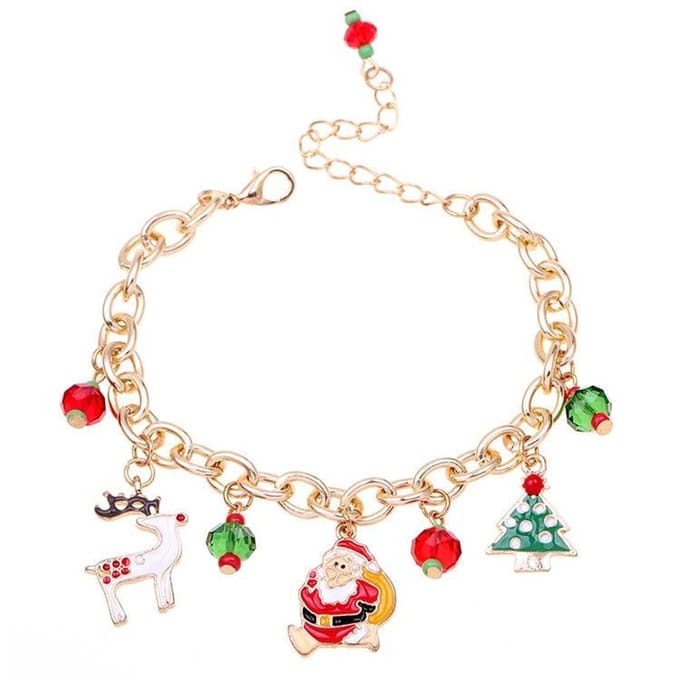 Jomide Armband Kerst - Goudkleurig