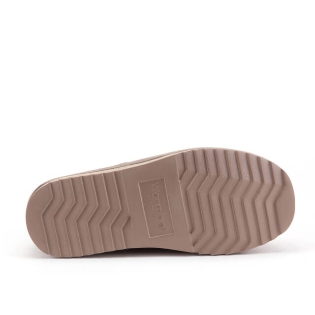Warmbat Willow Suede Dames Sloffen - Taupe