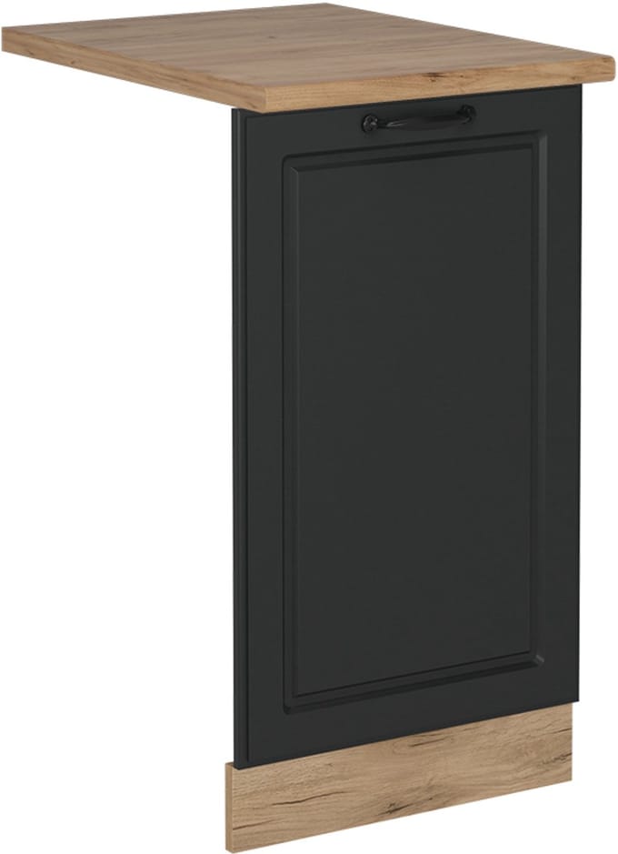 Vicco R-Line Vaatwasserfrontpaneel – 45 cm, WB Eik Antraciet landhuis