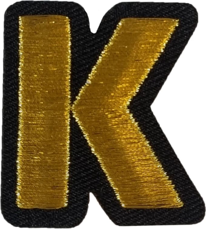Fjesta© Oeteldonk embleem - Gouden letter K