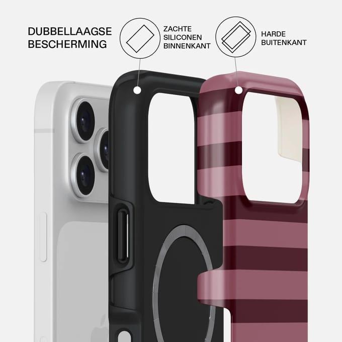 Burga Tough Backcover geschikt voor MagSafe geschikt voor iPhone 17 Pro - Spellbound