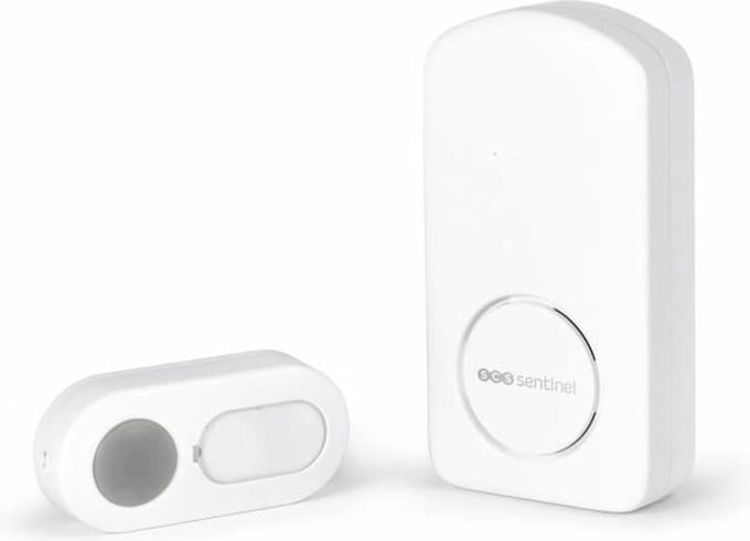 Draadloze bel - SCS SENTINEL - OneBell 200 - bereik 200m - 15 melodieën - IP55