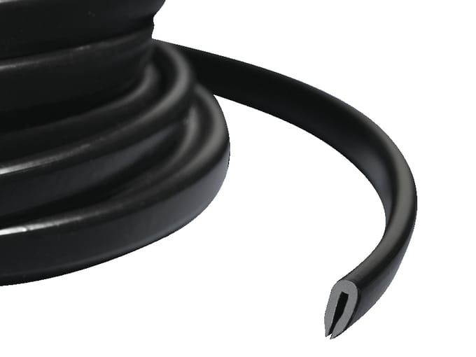 Rittal PVC Randbeschermer 10M Zwart - 7072100 [10 Meter]