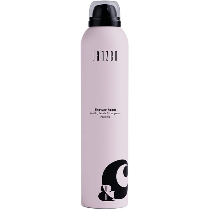 Janzen &C Collection Shower Foam Mousse Vanilla, Peach & Happiness