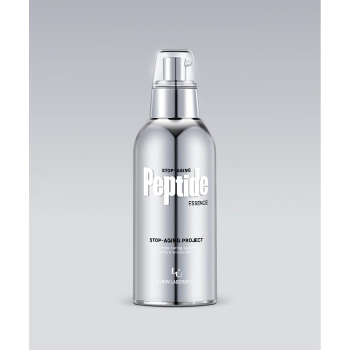[W.Skin Laboratory] Stop Aging Peptide Essence 100ml - Professioneel 7-Peptide Complex & Hoge Prestaties Veerkracht Opladen white