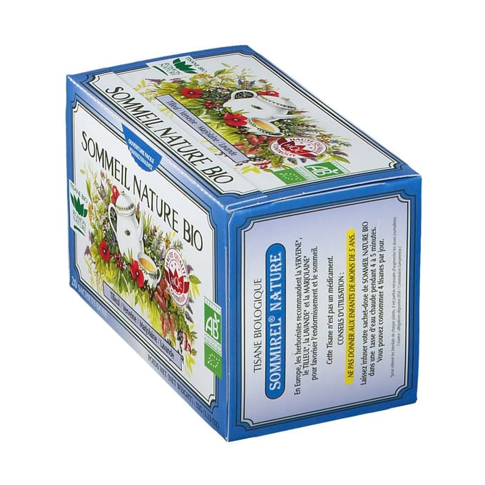 Sommeil Bleu Thee Romon Nature Bio 20 Filterzakje