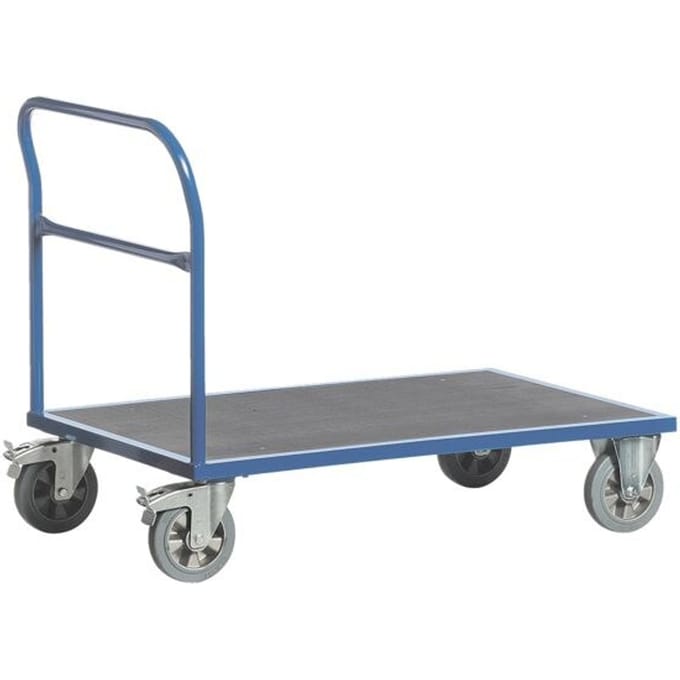 Duwbeugelwagen, 1200 x 800 mm, draagvermogen 1.200 kg