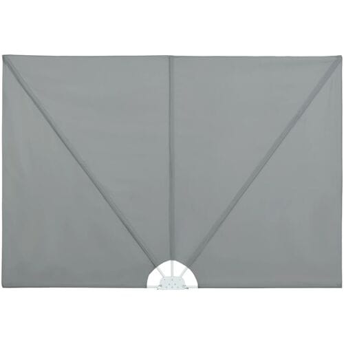 vidaXL - Terrasscherm - inklapbaar - 300x150 - cm - grijs
