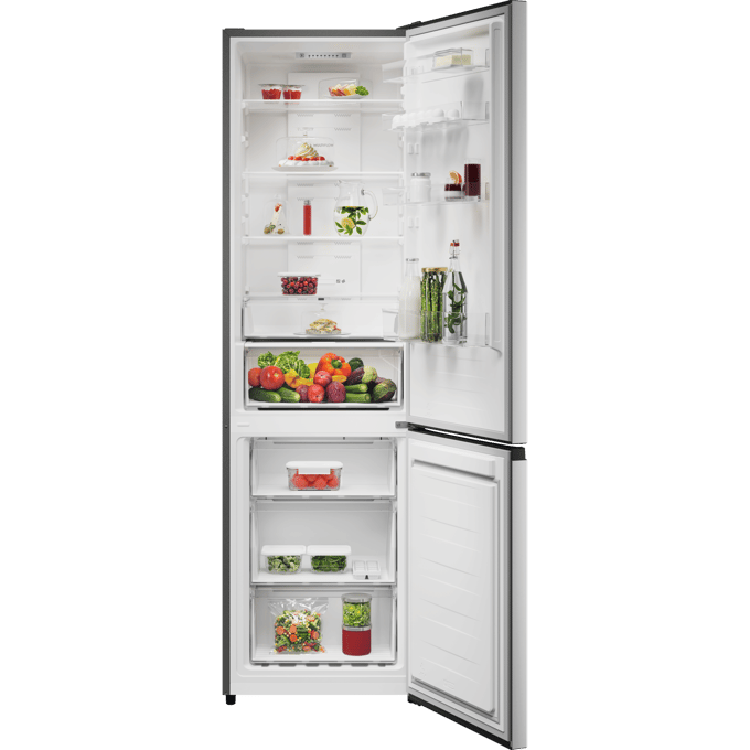 AEG 6000 TwinTech® NoFrost - Koel/vrieskast vrijstaand 201.7 cm rvs look ORC6M341CV