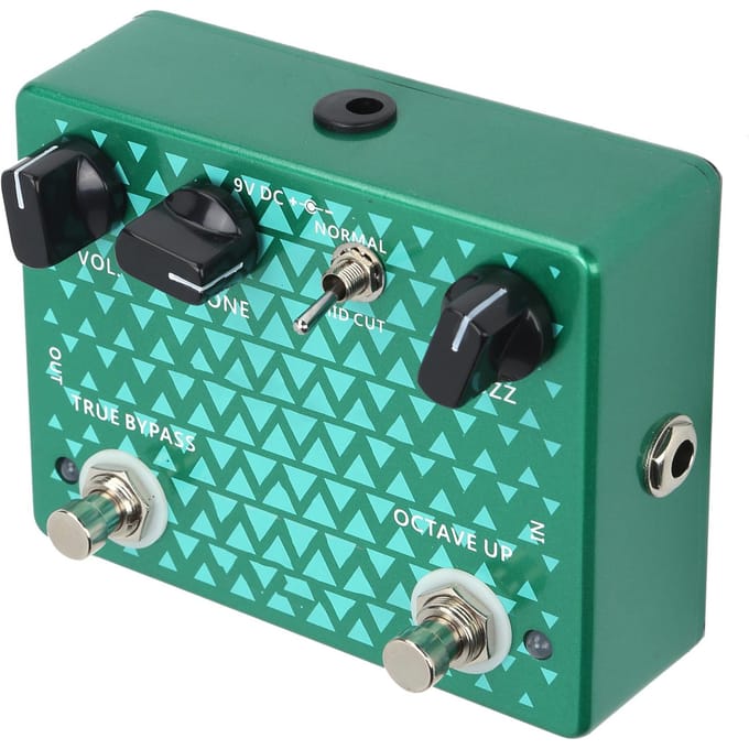 Vervorming Gitaarpedaal Octaaf Instrument Accessoire met True Bypass Ontwerp CP‑53 black