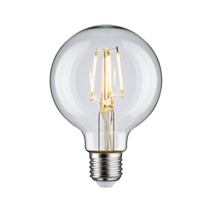 Filament 230 V LED Globe G80 E27 470lm 4,8W 2700K Helder