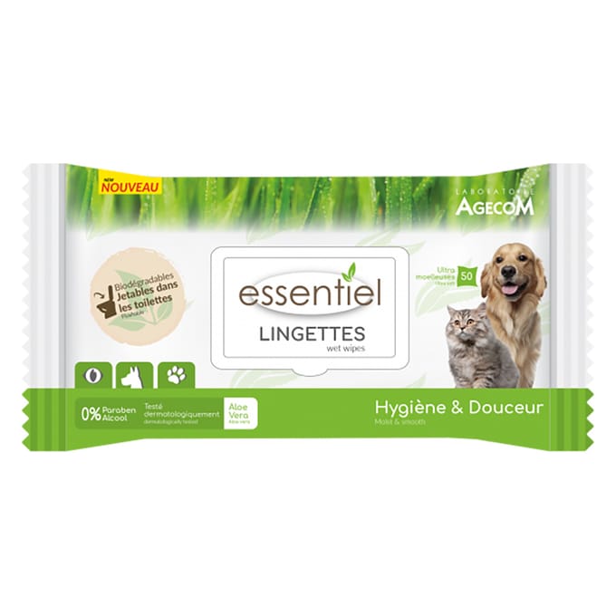 Essentiel Aloe Vera Wipes - 50 Stuks