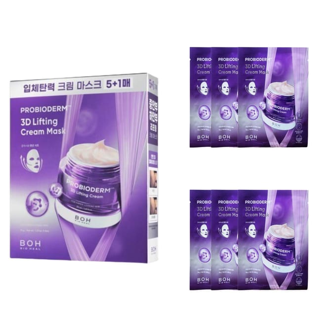 BIOHEAL BOH PROBIODERM™ 3D Lifting Crème Masker 6 Stuks 10ea