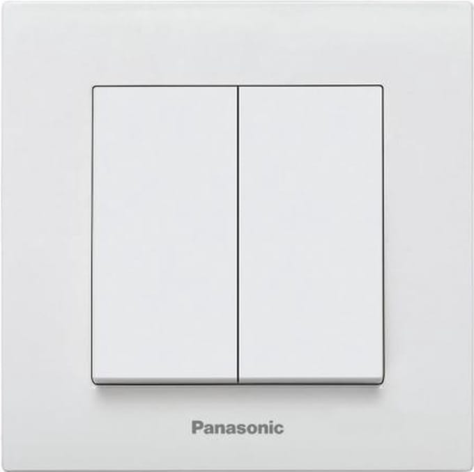 Panasonic-Serieschakelaar-Wit-Compleet-Karre Plus Serie