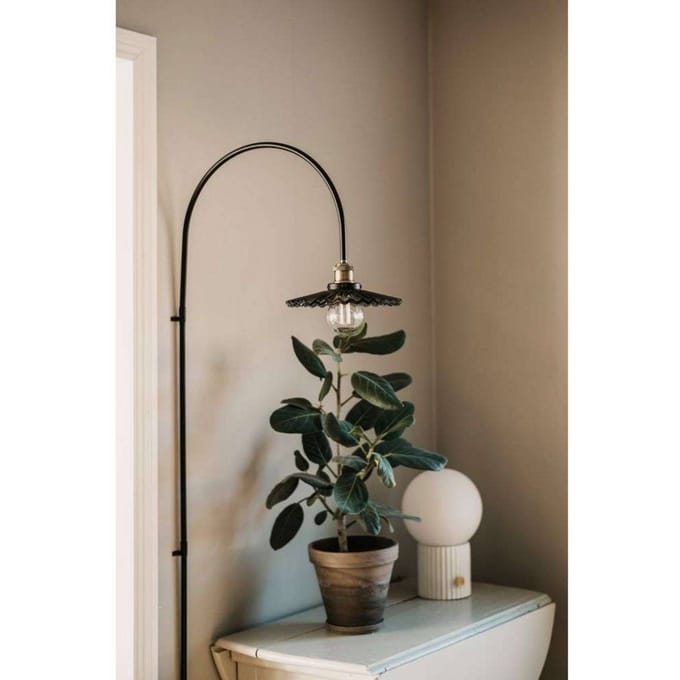 Globen Lighting wandlamp COBBLER, grijs, hoogte 150 cm