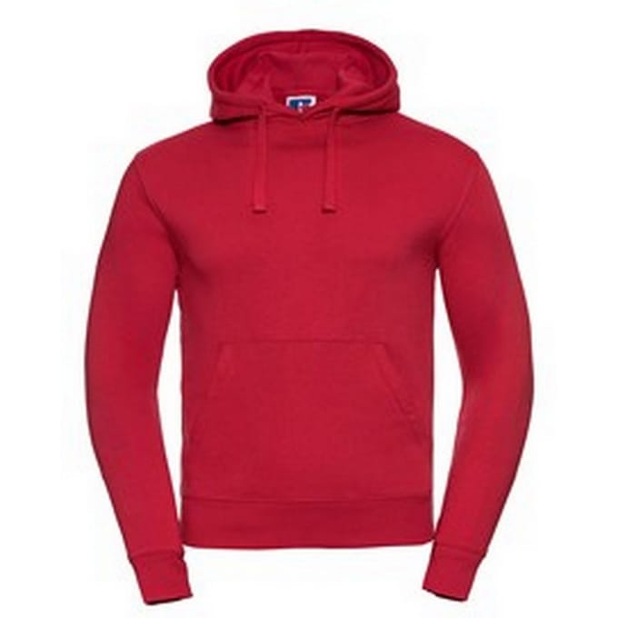 Russell Heren Authentieke Hoodie (Klassiek rood)