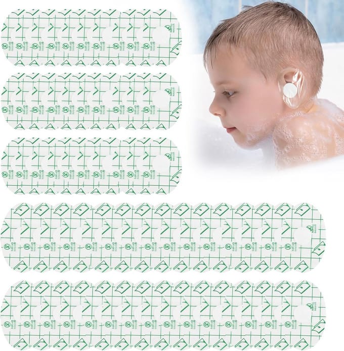 60 Stuks Waterdichte Oorstickers voor Zwemmen en Douchen