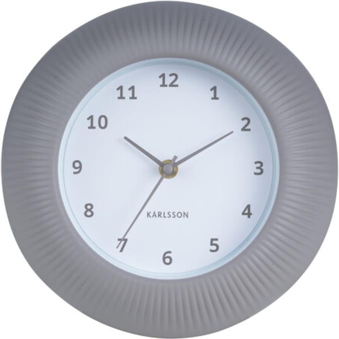 Karlsson wandklok tender rib warm- Ø25cm