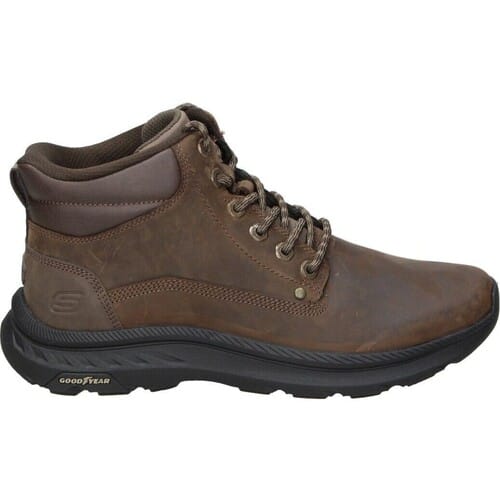Skechers POLLARD - WAYLON Heren Instappers - Donkerbruin