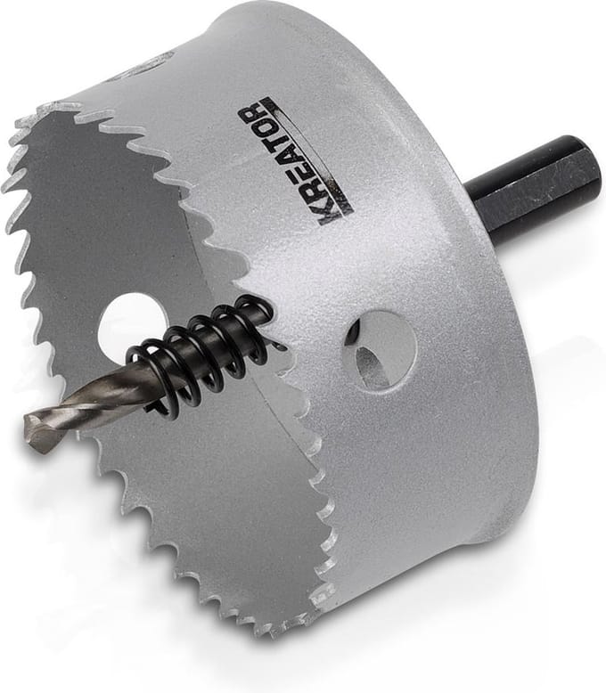 Kreator KRT100117 Gatenzaag Ø76 mm - Metaal/hout