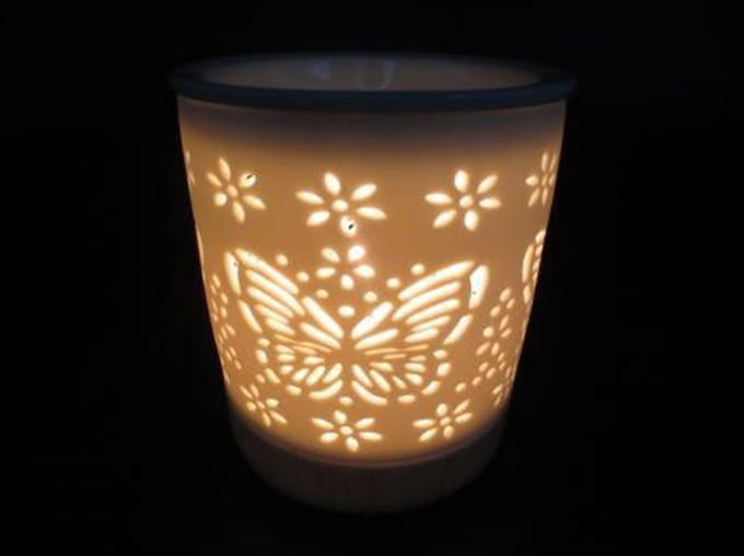 Oliebrander wit vlinders