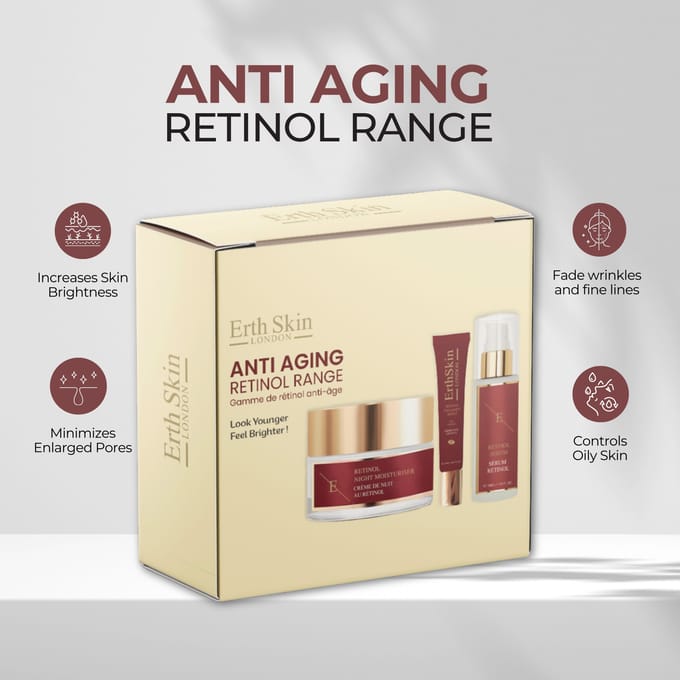 ErthSkin London Anti-Aging Retinol Assortiment Doos