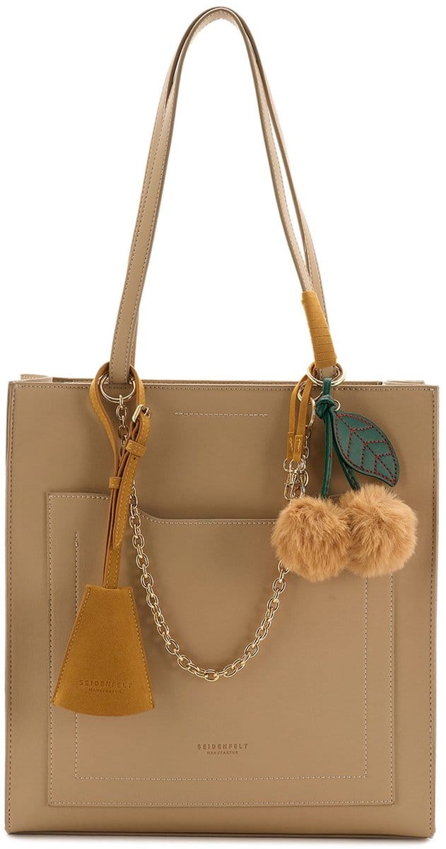 SEIDENFELT MANUFAKTUR shopper Lyby Shopper Warm Beige