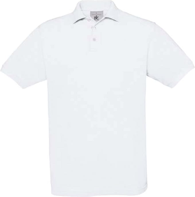 B&C Safran Polo Shirt CGSAF - White - 3XL