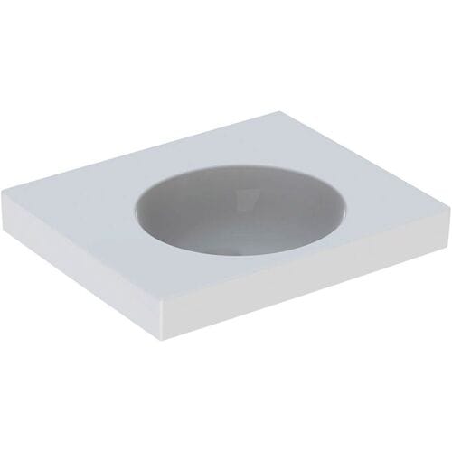 Geberit Preciosa II washbasin 60 x 50 cm without tap hole and overflow 123261000