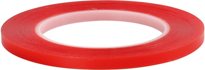 Dubbelzijdig klevend power tape, B: 7 mm, 25 m/ 1 rol