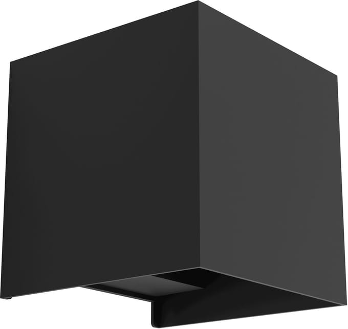EGLO Valmontone Wandlamp - LED - 10 cm - Zwart