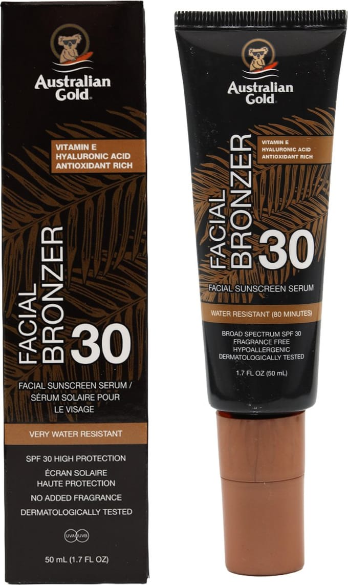Australian Gold - SPF 30 - Daily Facial Serum Bronzer - 50 ml