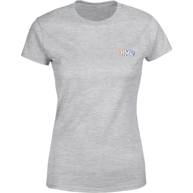 Back To The Future Women's T-Shirt - Grey - S