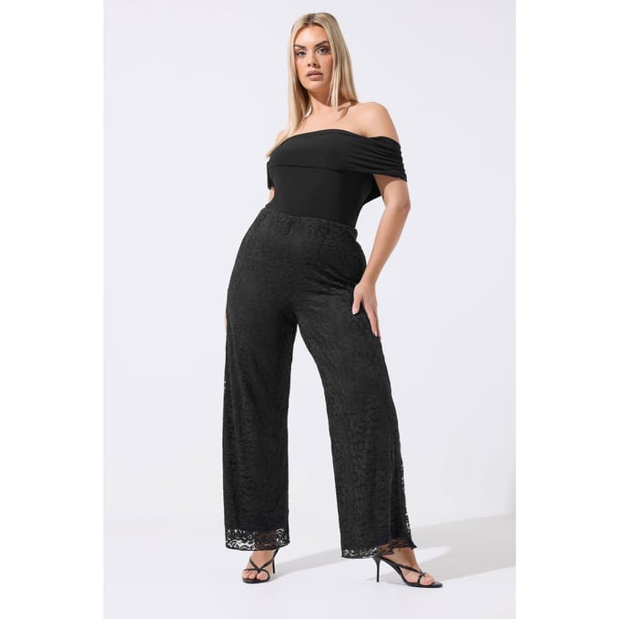 Limited Collection Zwarte Kanten Broek Size 42