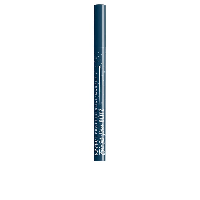 NYX Professional Make Up Epic Ink Liner Glitz Eyeliner - Intense kleur - Metallic - Denim Dazzle - 1 ST