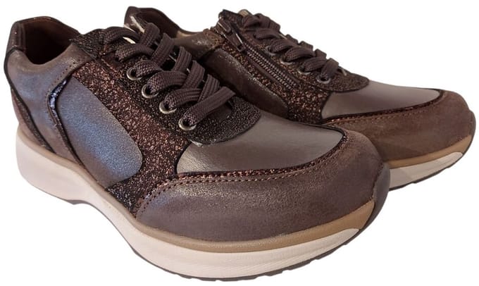 Xsensible Stretchwalker Sneaker Georgia 30151.3.307 GX Donkerbruin Combi