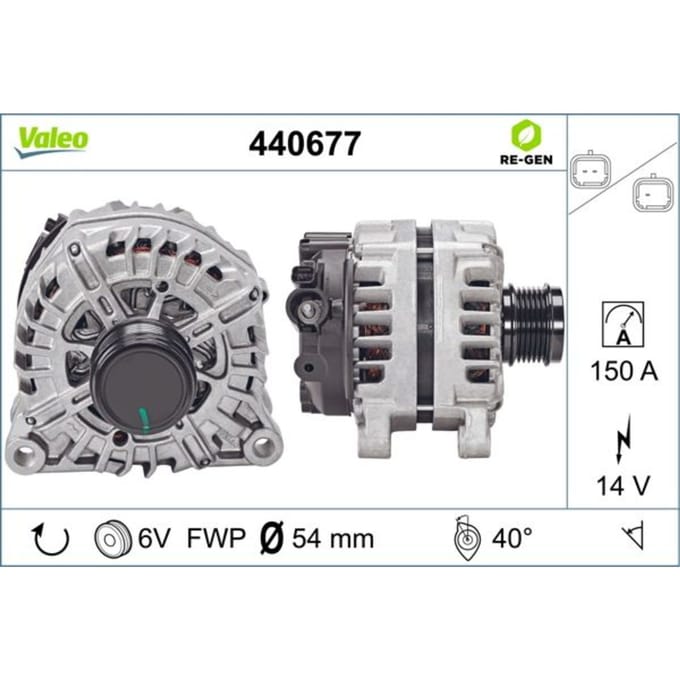 Driefasige generator VALEO 440677