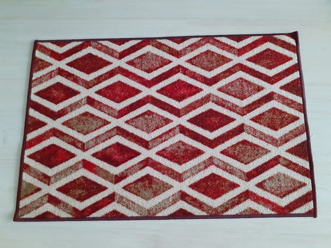 FOTAPIJT - Badmat - Bedrukte deurmat - Binnen - Termo Antislip - 40x65 cm - 5 mm - Wasbaar - Polyamide