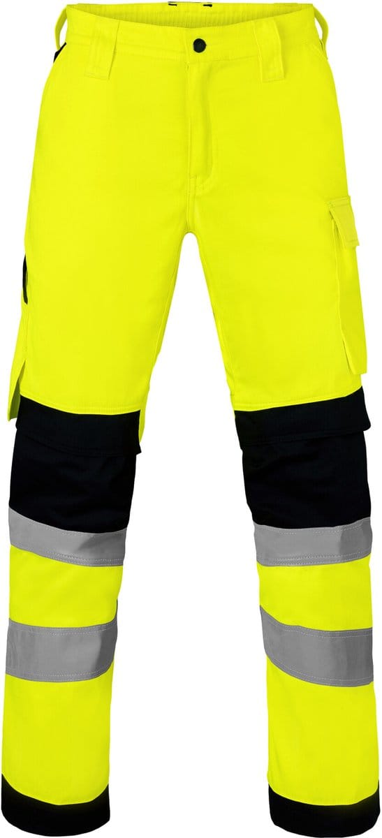 HAVEP Werkbroek High Vis 80574 - Fluo Geel/Charcoal - 46