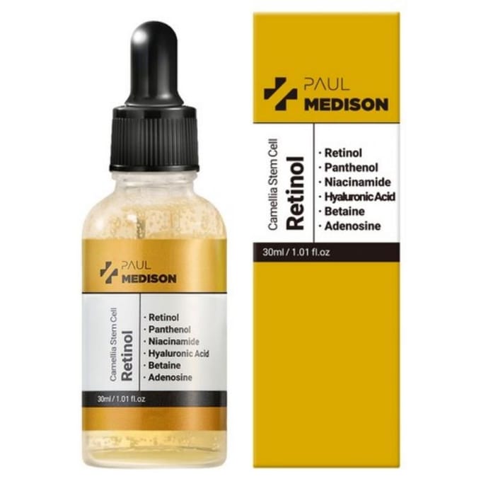 Paul Medison Camellia Stengel Cel Retinol Ampul 30ml/60ml 30ml X 2 black