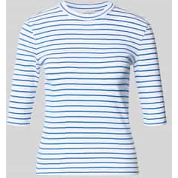 T-shirt met 3/4-mouwen
