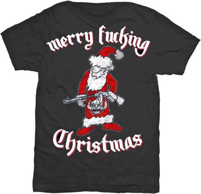 Motorhead - Merry Effing Christmas Heren Tshirt - L - Zwart