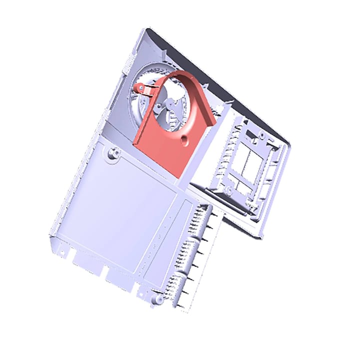 AEG verluchting, ventitatorwiel, set, 1600, 0.72W 2801716073