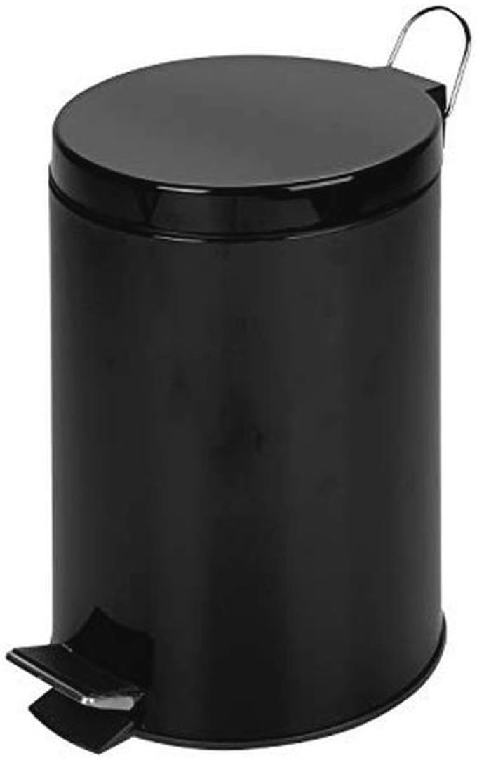 Moderne Zwarte Afvalbak 12 liter